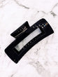 Gloss black Rectangle Claw 10cm