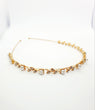 Isabella gold luxe headband